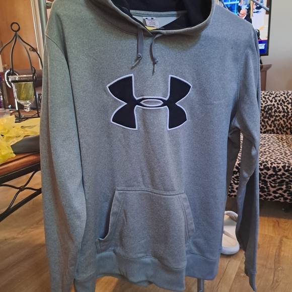 Under Armour Women's Charcoal Hoodie - Picture 1 of 4